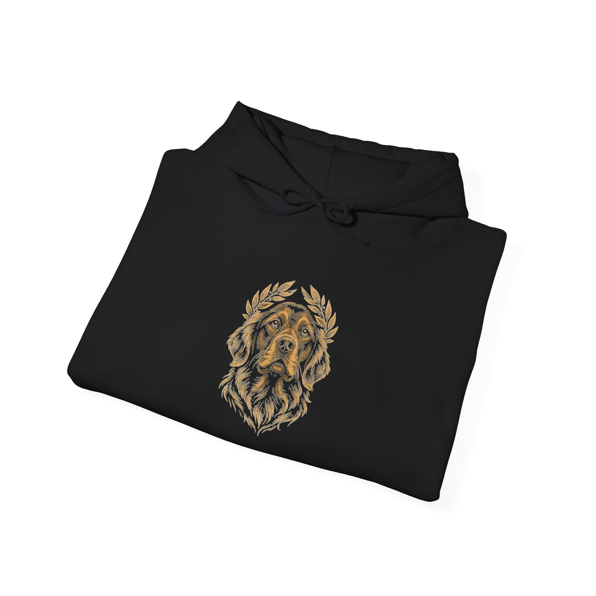 Gold Lion Head Hoodie — Majestic Vintage Lion Graphic Pullover